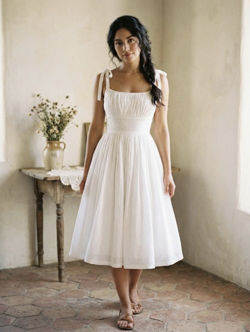 Hearts And Found Dotted Swiss Dress